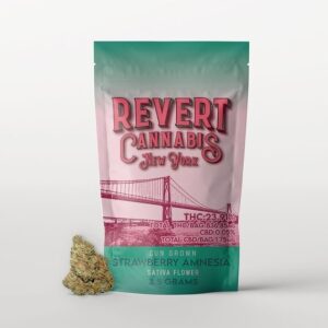 Sativa
#Flower by #Revert Cannabis
Strawberry Amnesia 3.5G