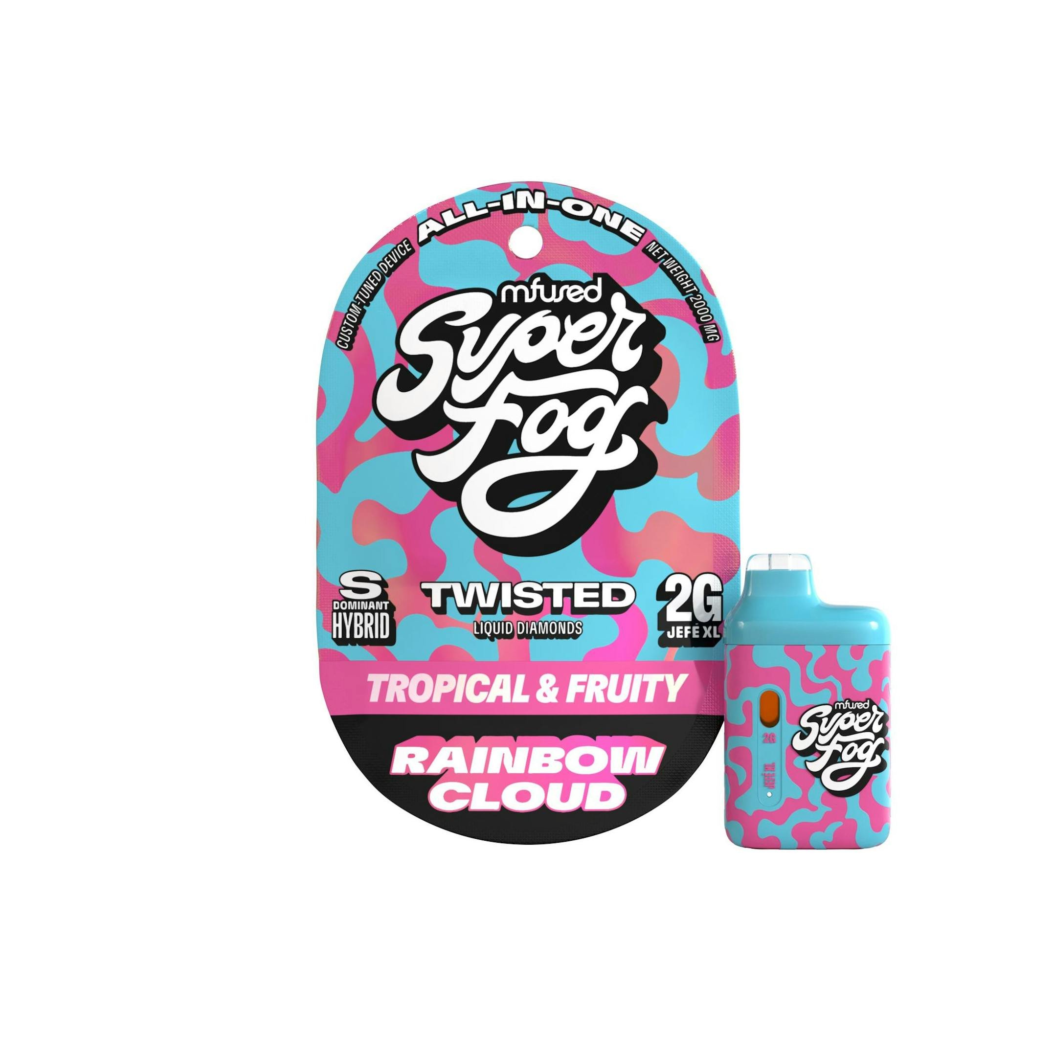 TWISTED Liquid Diamonds 2g Jefé - Rainbow Cloud