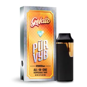 PUR VYB - 2G THCa Live Resin - Gelato - Hybrid