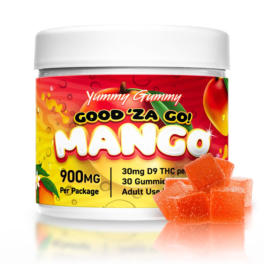 900MG Yummy Gummy D9 | Flavor: Mango | Peach | Strawberry | Sour Apple | Elderberry Sleep - Image 2