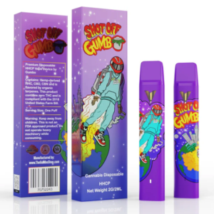 hybrid
Shot Off Gumbo | 2G Disposable 

By GumboBrands