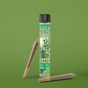 Sativa
#Pre-Rolls by Revert Cannabis
Green Crack Infused Pack 0.75g, 2pk