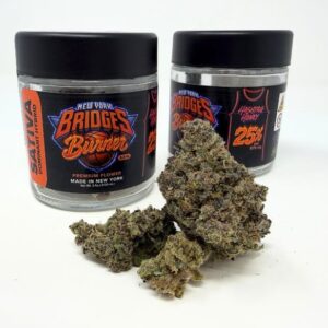 Bridges Burner | 3.5g Flower | Sativa-Hybrid

by hashtag honey
Whole Flower